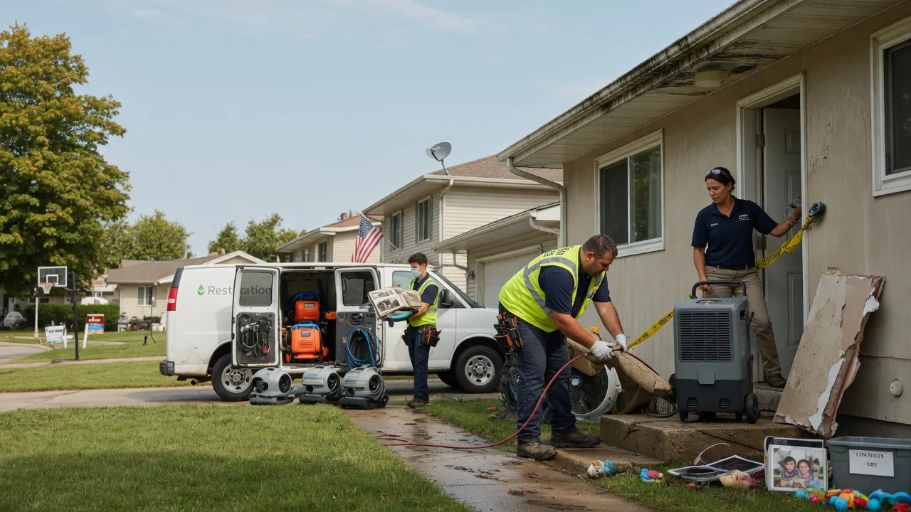 Water Damage Restoration in Merrill, MI near me